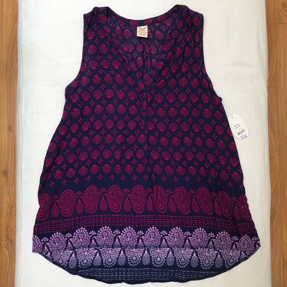 NWT Faded Glory Sleeveless Top